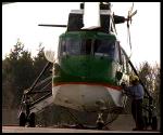 Helicopter Aids Burke Construction